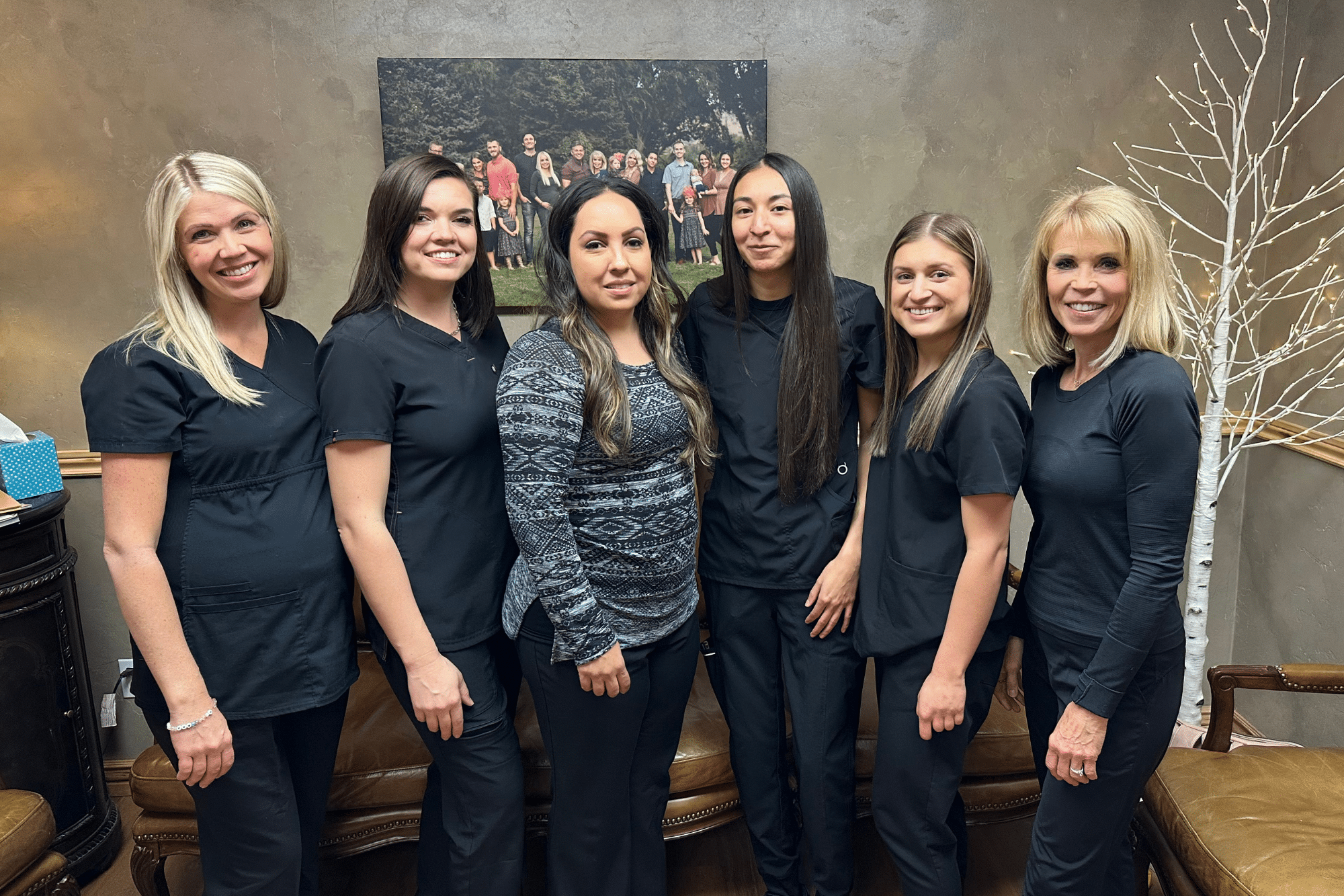 The team at Laurence Palmer, DDS